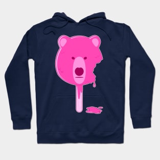 Pink Ice Cream Bear Hoodie